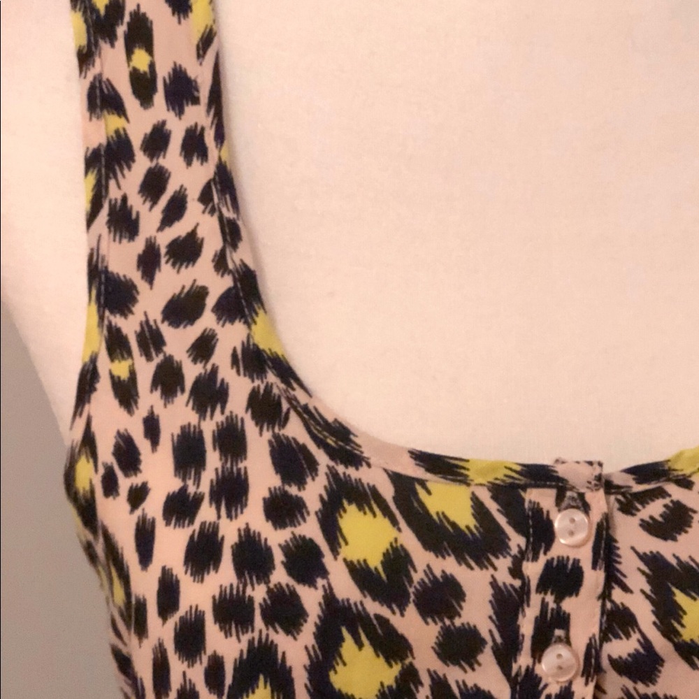 Racer back High Low Leopard Tank - Picture 2 of 4